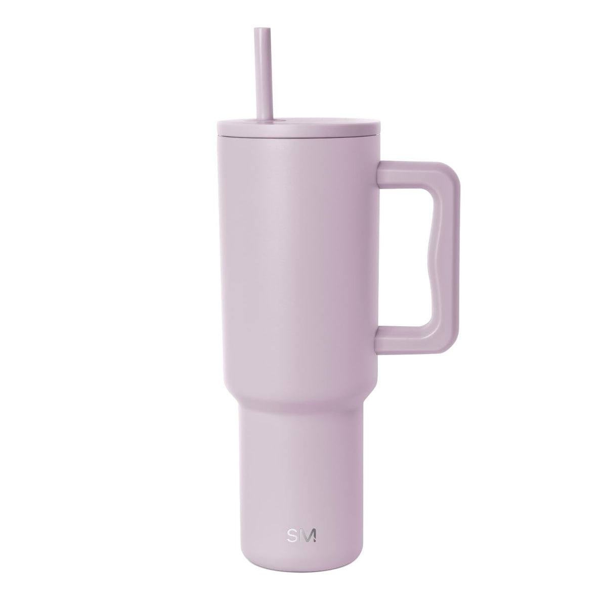 Simple Modern Tumbler with Handle and Straw, 40oz, Lavender