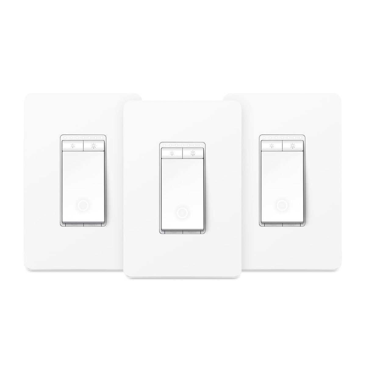 Kasa Smart Dimmer Switch by TP-Link, HS220P3, 3-Pack, White