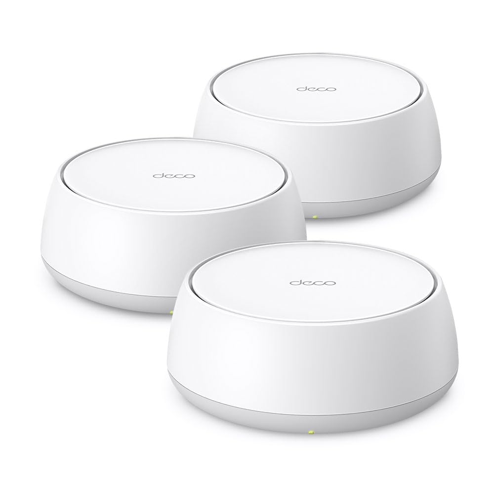 TP-Link Deco 7 BE25 BE5000 WiFi 7 Mesh System, 3-Pack
