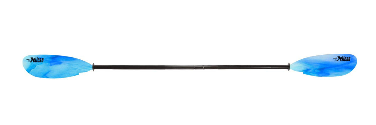 Pelican Poseidon Aluminum Kayak Paddle, 89 in (226 cm), Blue