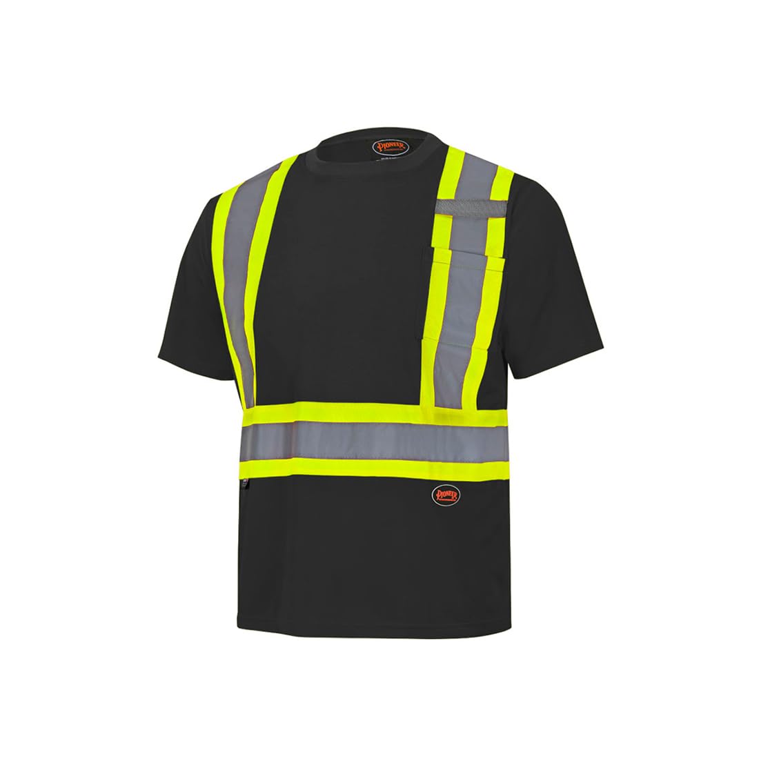 Pioneer High Vis Safety T-Shirt for Men, Class 1