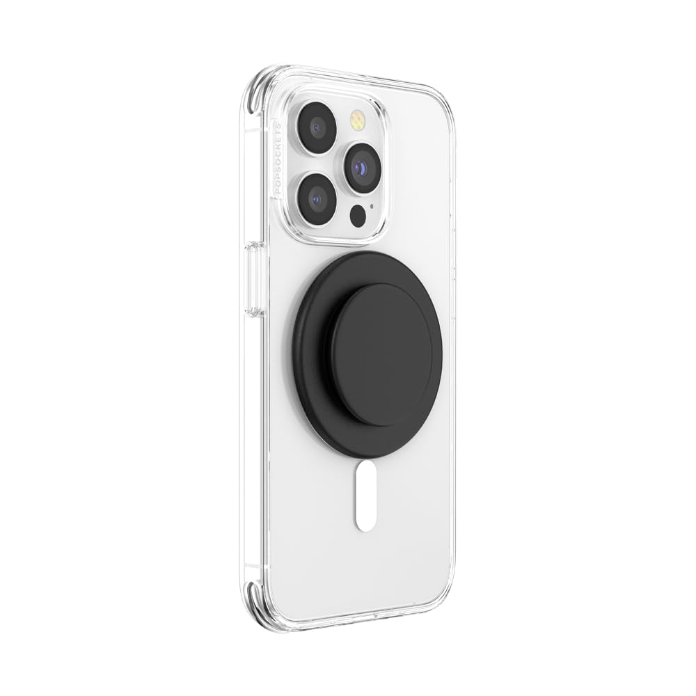 PopSockets Phone Grip for MagSafe with Kickstand, Black