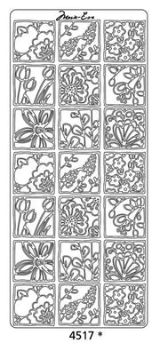 Peel Off Sticker -Marie Eve Flower Frames