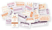 Dutch Doobadoo DDBD Die-Cuts Tickets Woodland Springs