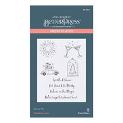 Christmas Icons Press Plate from the BetterPress Christmas Collection