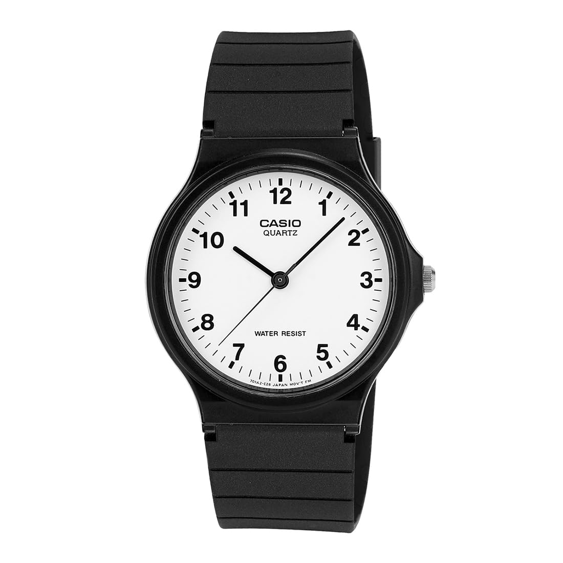 Casio Men's Quartz Resin Casual Watch, Black, MQ24-7B