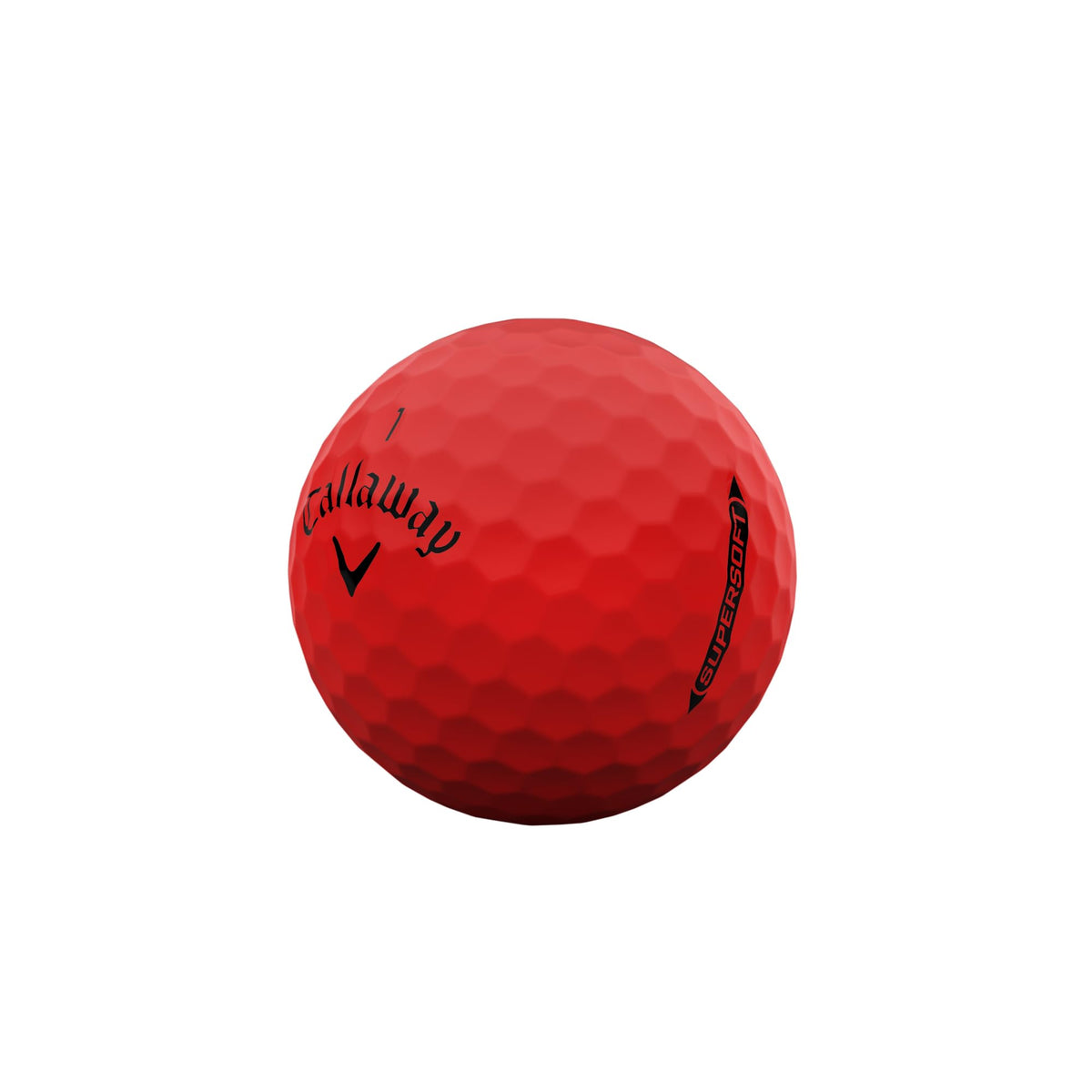 Callaway Supersoft Golf Balls, 2025, Red