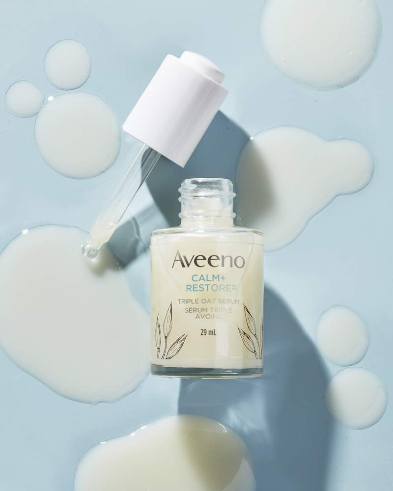 Aveeno Calm + Restore Triple Oat Serum, Fragrance Free, 29mL