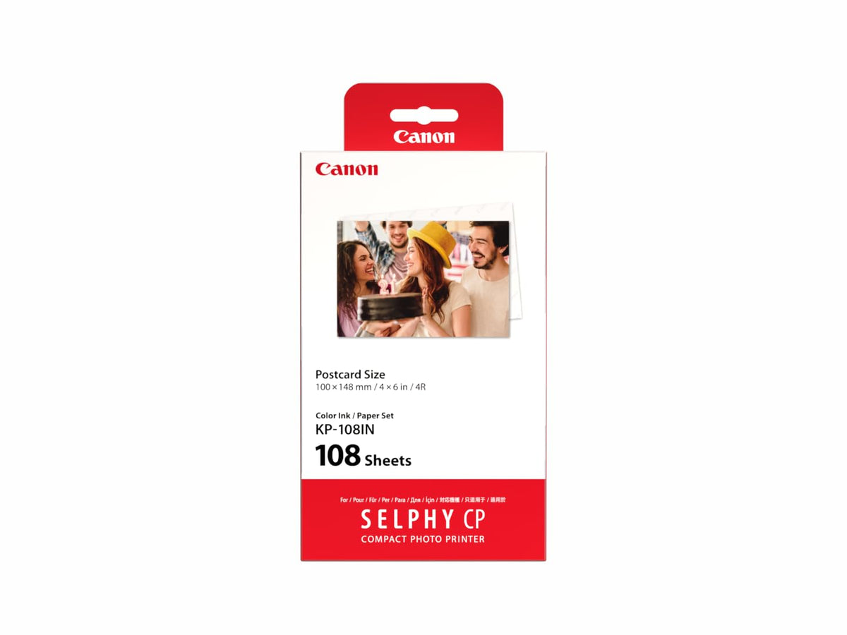 Canon Selphy Ink and Postcard Paper Value Set, 3115B001