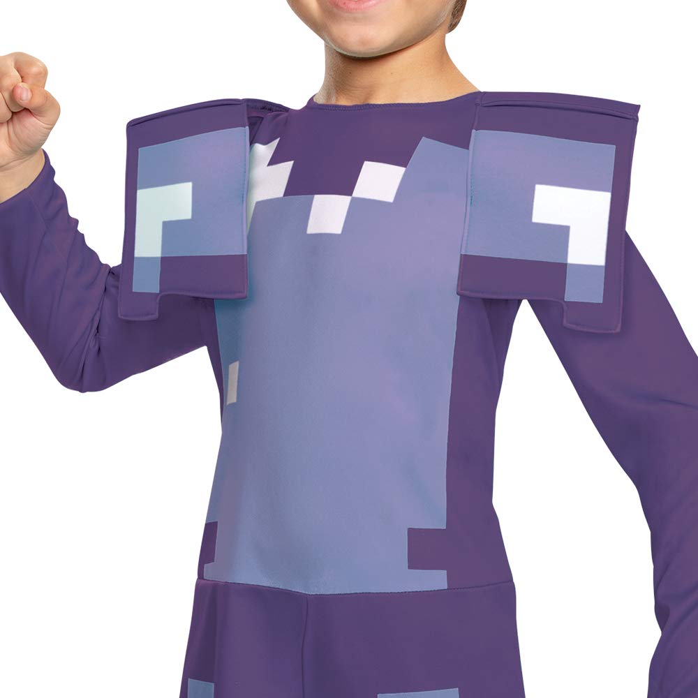 Disguise Minecraft Enchanted Diamond Armor Kids Costume, Size S (4-6)