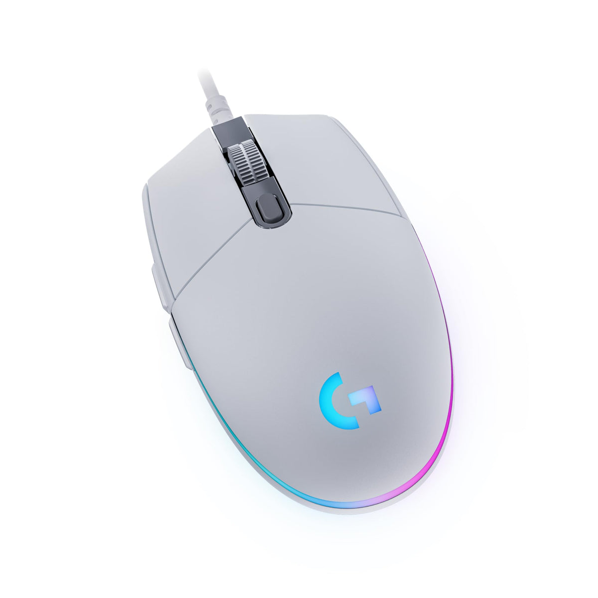 Logitech G203 Wired Gaming Mouse, White