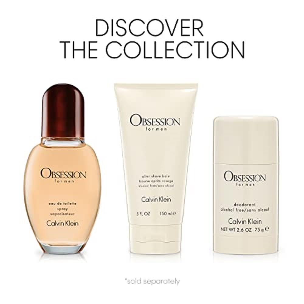 Calvin Klein Obsession Eau de Toilette Deodorant Stick for Men, 75 g