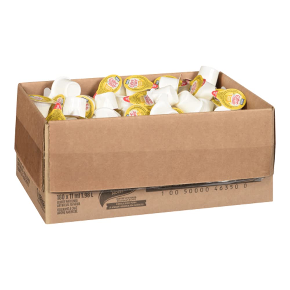 Coffee-Mate Liquid Coffee Creamer, Hazelnut, Lactose Free, 180 x 11 mL