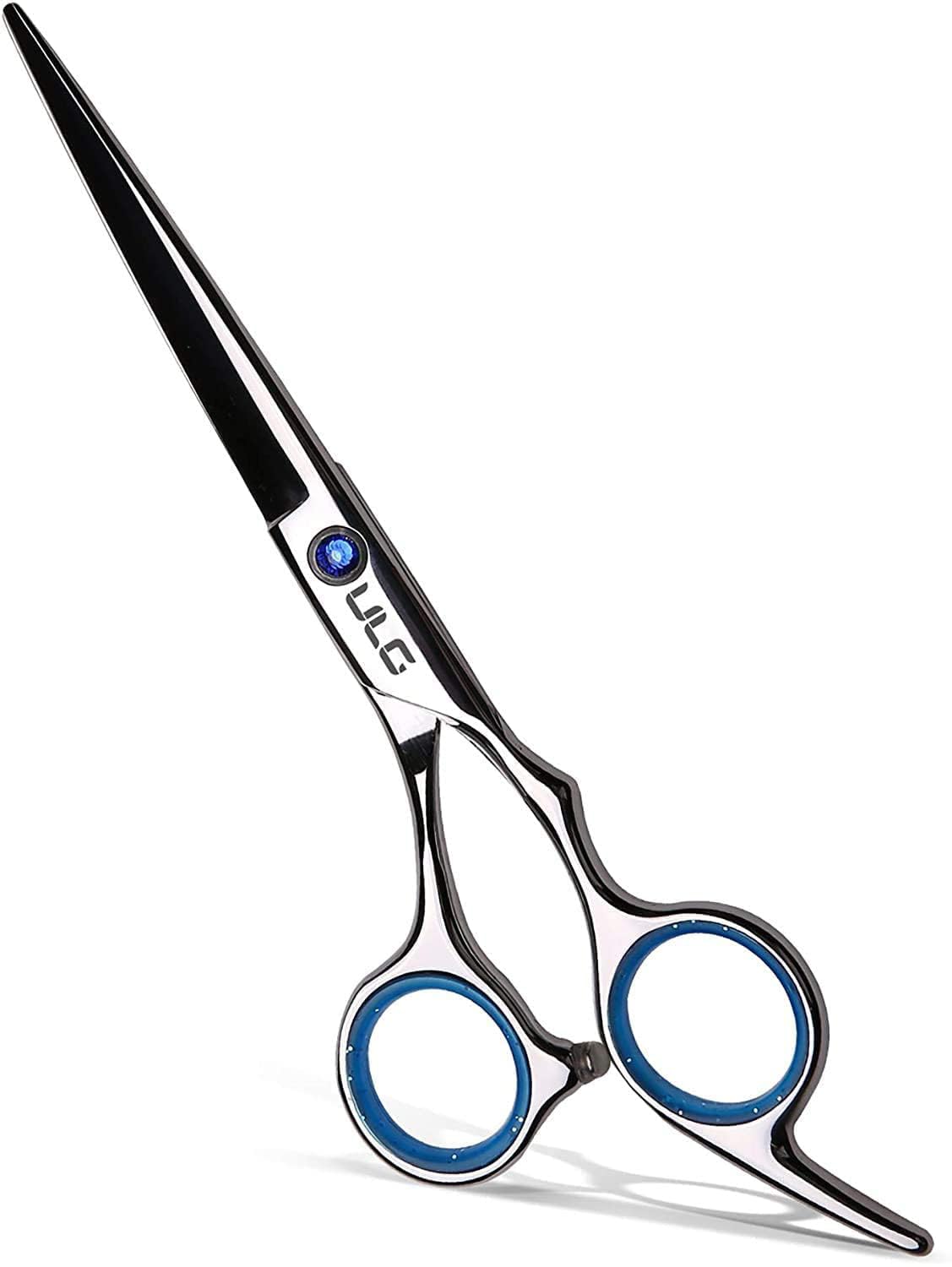 ULG Professional Hair Cutting Scissors, 6.5 inch, Right-Hand, Blue