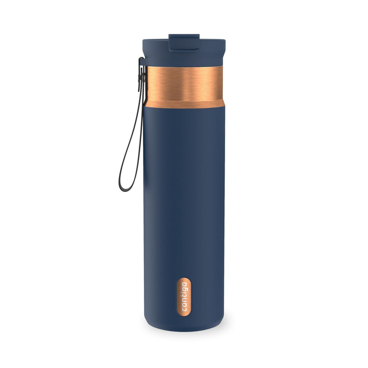 Contigo DualSip Water Bottle with Carry Strap, 24oz