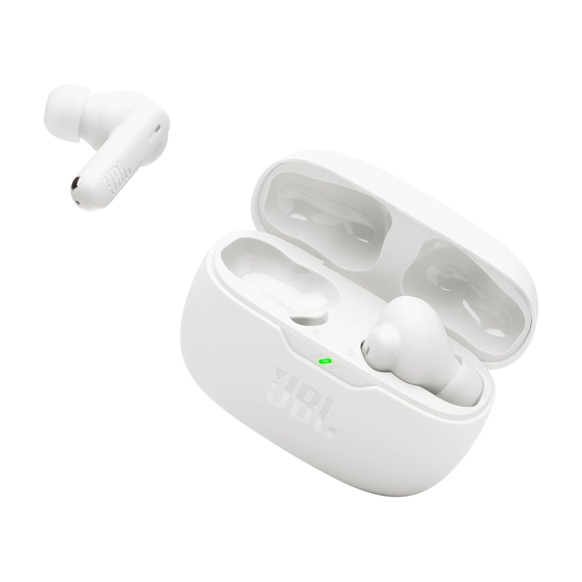 JBL Vibe Beam 2 True Wireless Noise Cancelling Earbuds, White