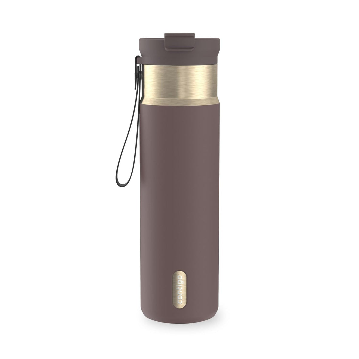 Contigo DualSip Water Bottle with Carry Strap, 24oz