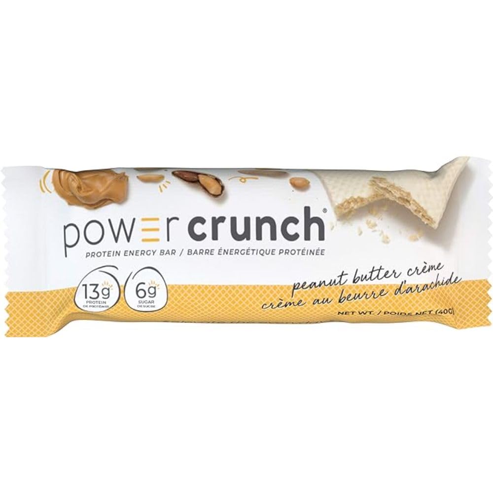 Power Crunch Protein Wafer Bars, Peanut Butter Crème, 12 Count