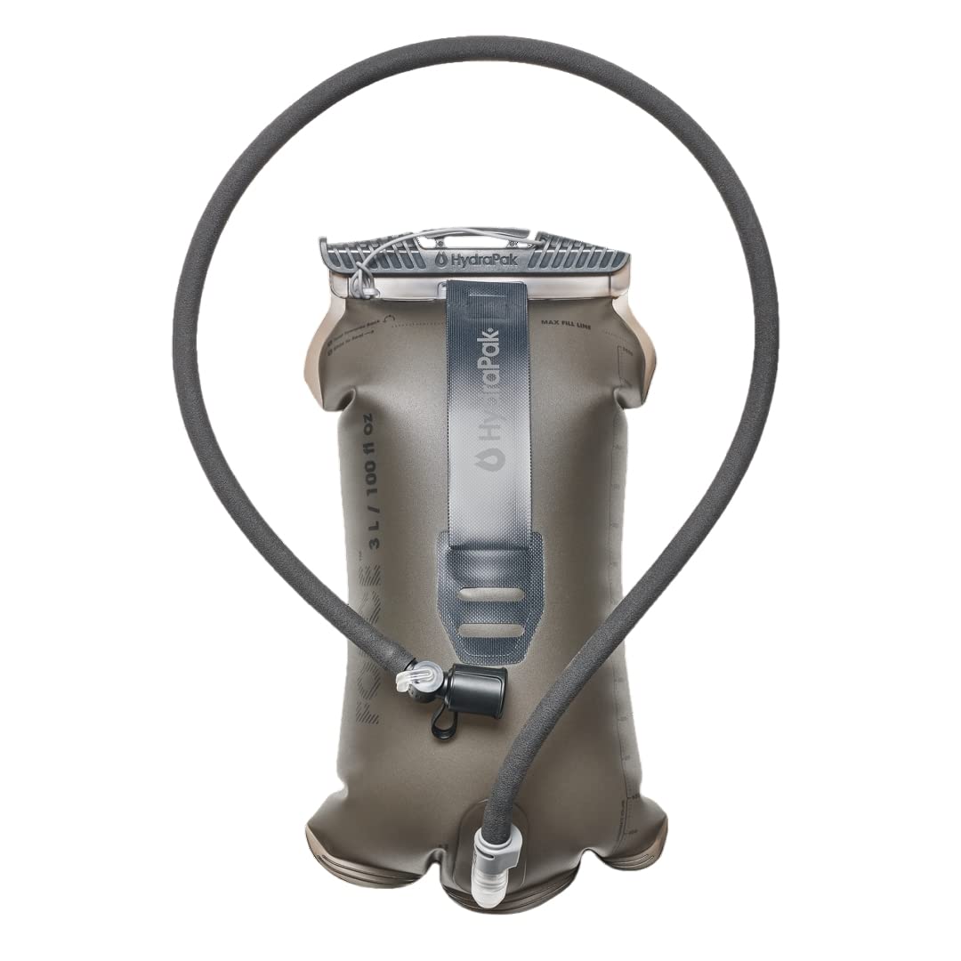 HydraPak Force Hydration Reservoir, 3 L, Mammoth Grey