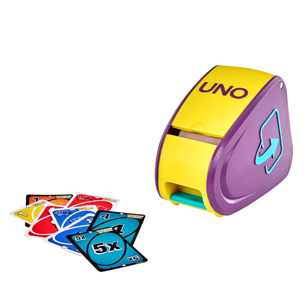 Mattel Games UNO Flip Attack Card Game, Ages 7+