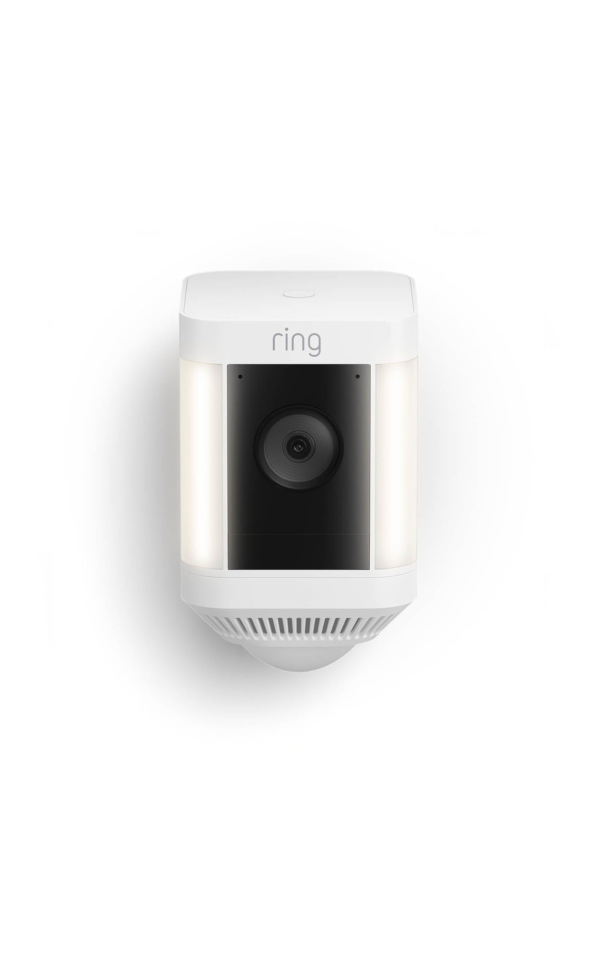 Ring Spotlight Cam Plus, Battery, White