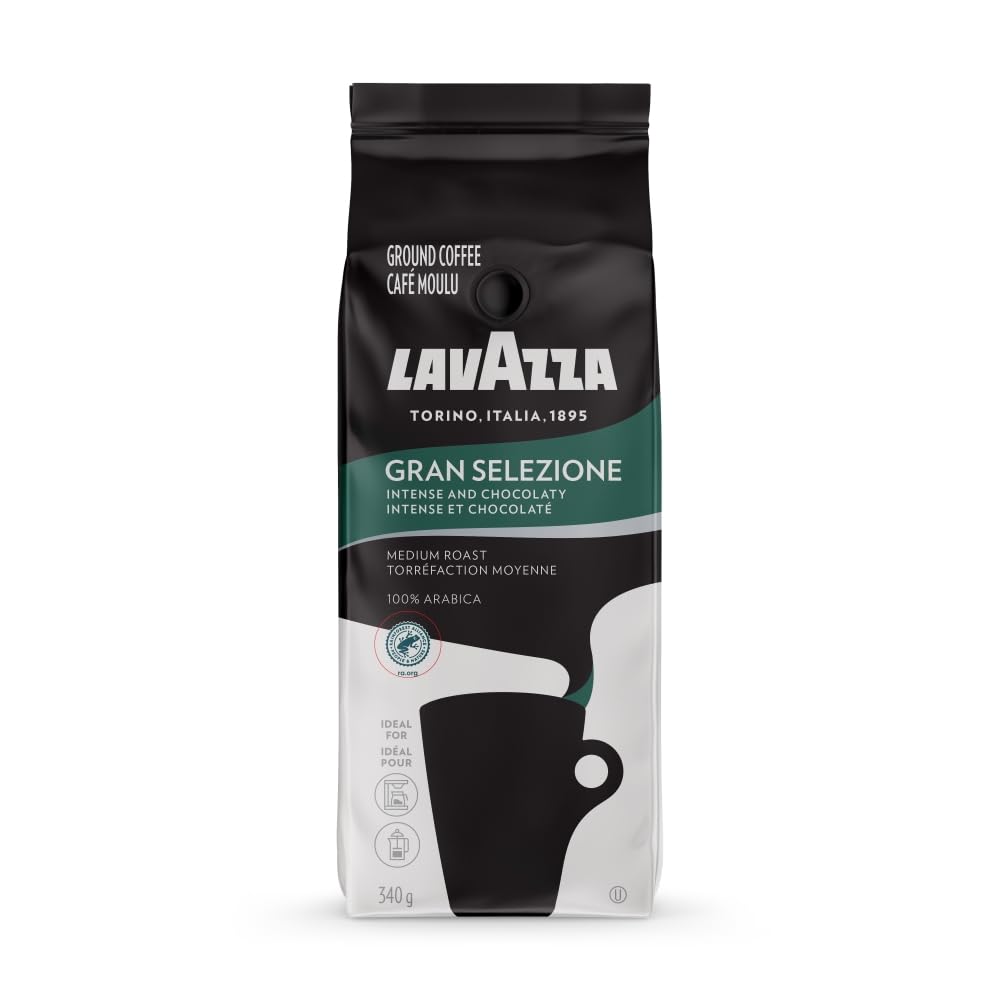 Lavazza Gran Selezione Ground Coffee Blend, 340g