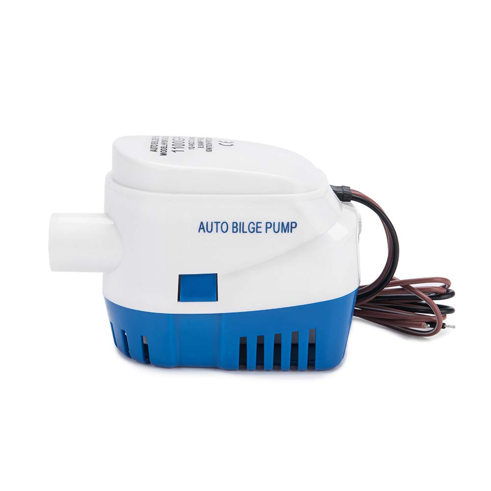 Dontmiss 1100 GPH 12V Automatic Submersible Bilge Pump