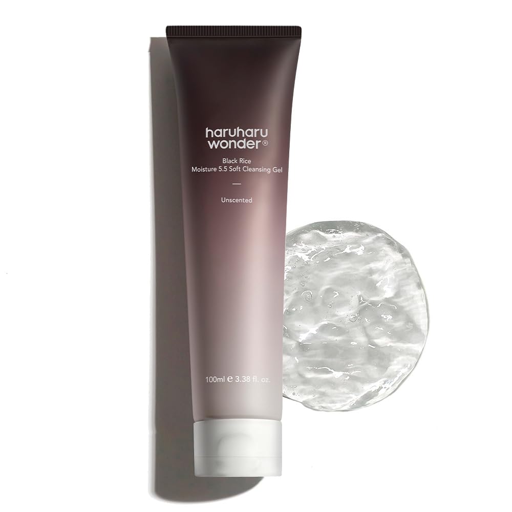 Haruharu Wonder Black Rice Moisture Soft Cleansing Gel, 100 ml