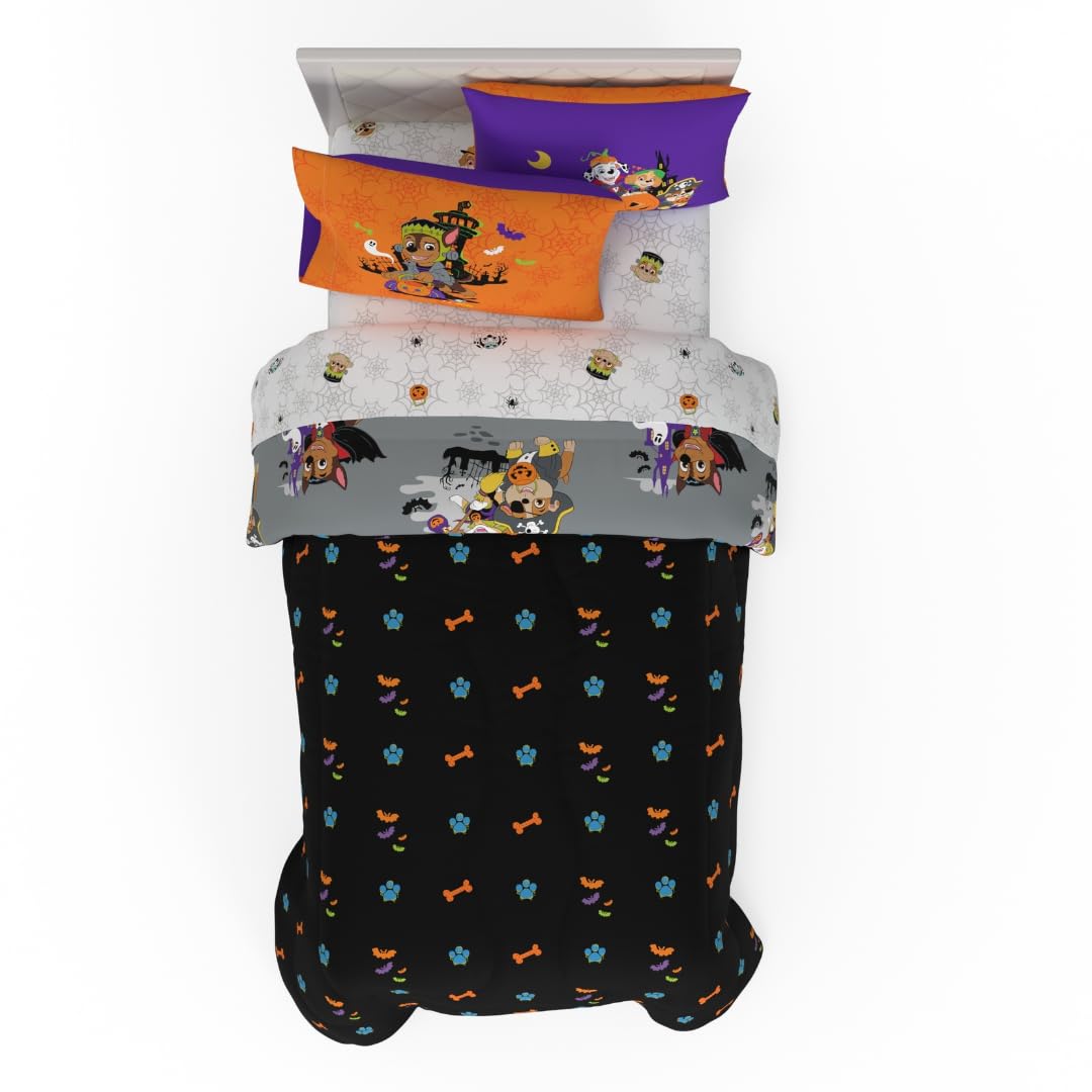 Franco Paw Patrol Kids Bedding 5-Piece Comforter and Sheet Set, Twin