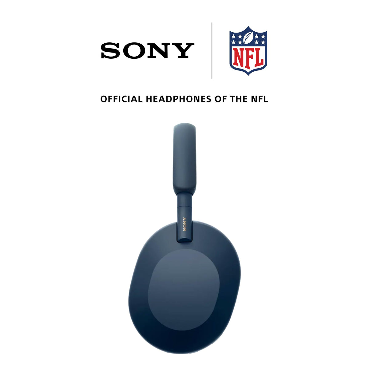Sony WH-1000XM5 Noise Cancelling Headphones, Midnight Blue