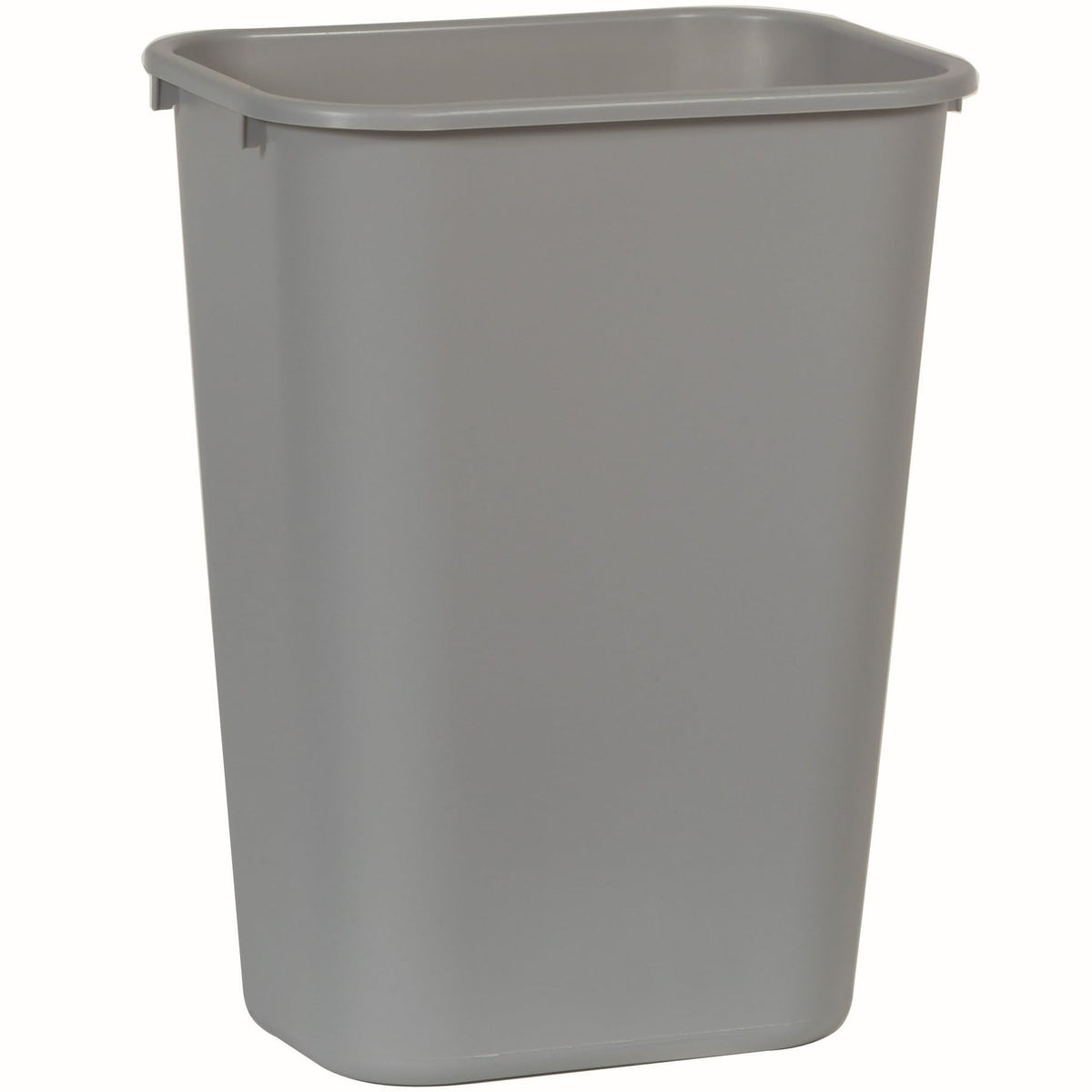 Rubbermaid Commercial Deskside Wastebasket, 10.25 Gallon, Gray