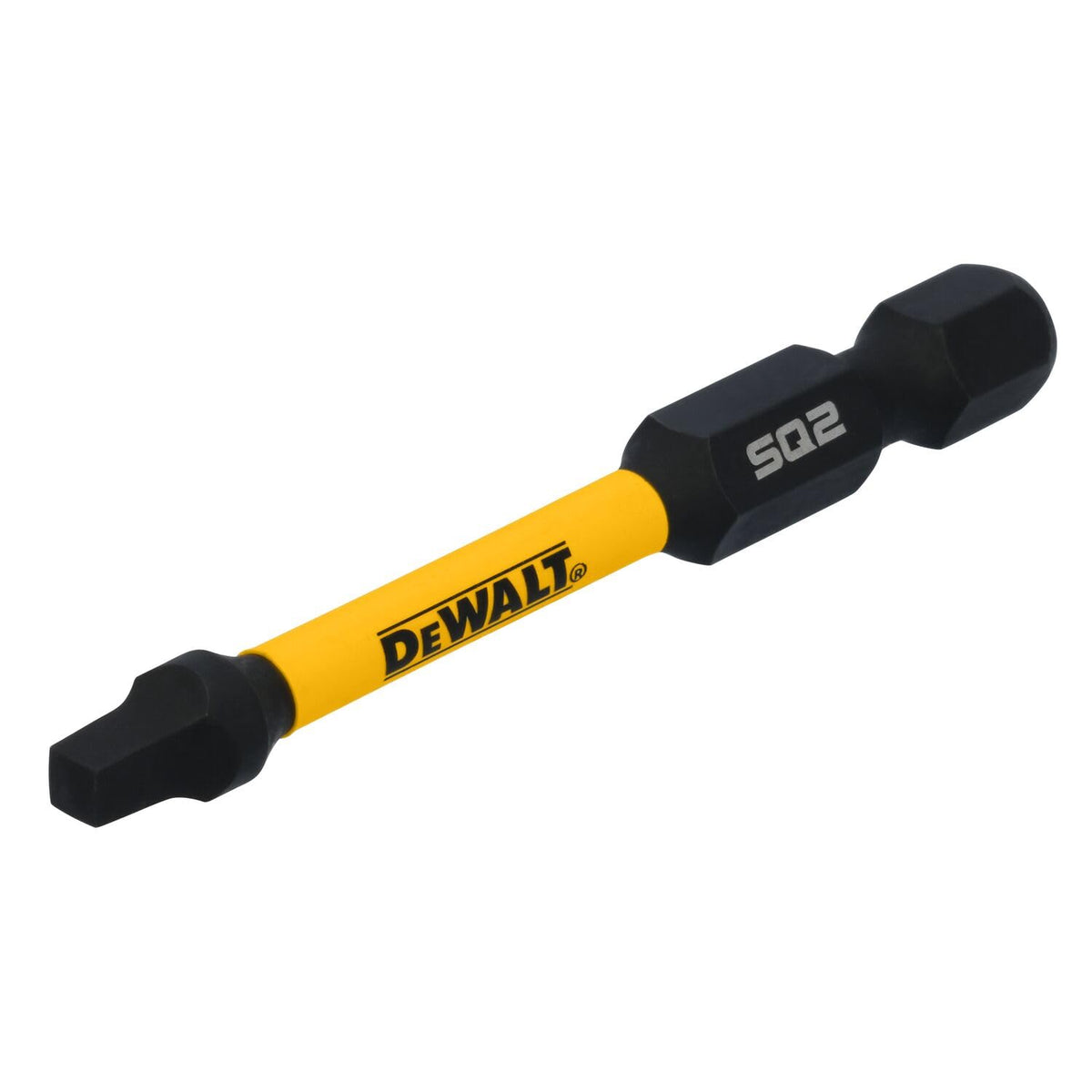 DEWALT Flextorq SQ2 Impact Screw Bits, 2 Inch, 15-Pack (DWAF2SQ2IR15)