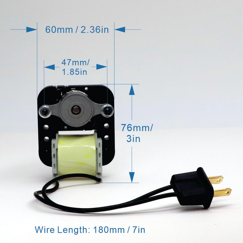 SM550 Universal Bathroom Vent Fan Motor Replacement Kit, 50 CFM