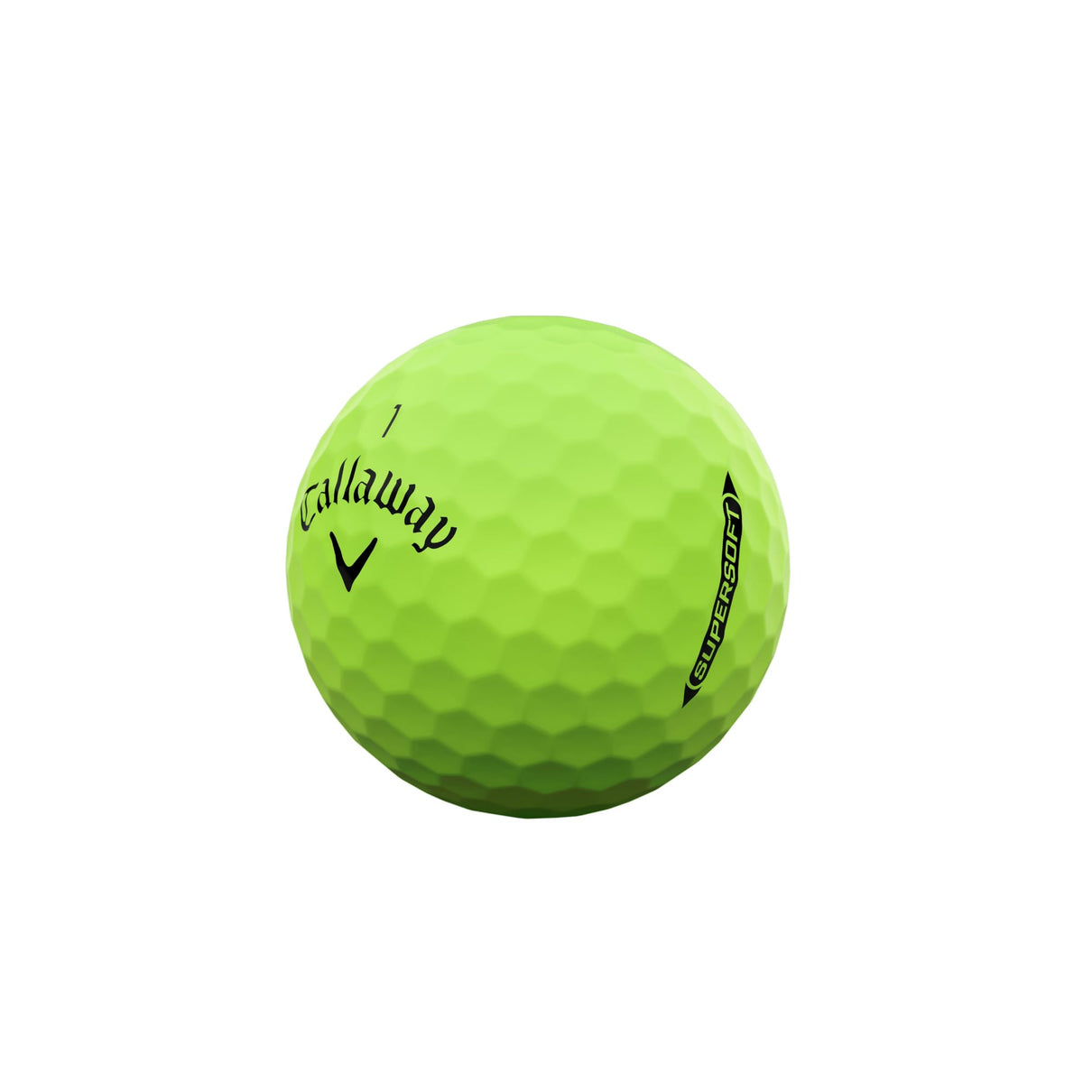 Callaway Supersoft Golf Balls, Green, 12-Ball Pack (2025)