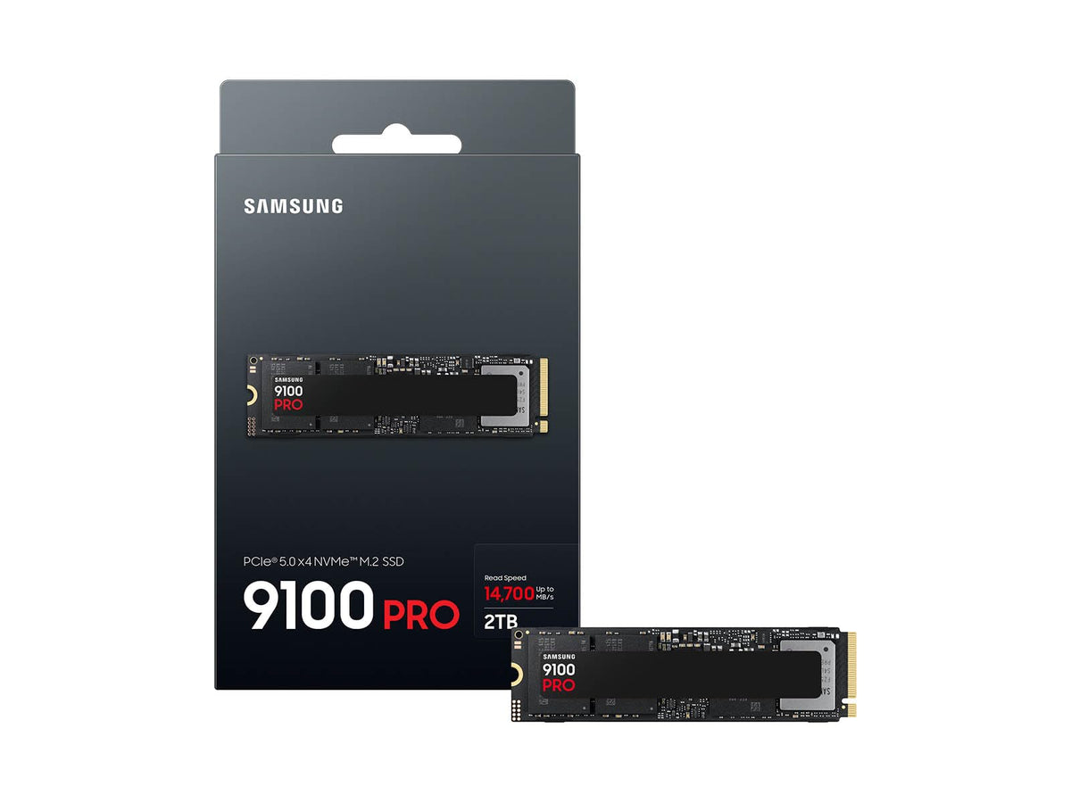 Samsung 9100 PRO 2TB PCIe 5.0 NVMe M.2 Internal SSD, MZ-VAP2T0B/AM