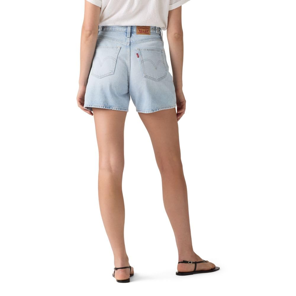 Levi's Women's Cinch Mid-Thigh Short, Abraided Art, 32