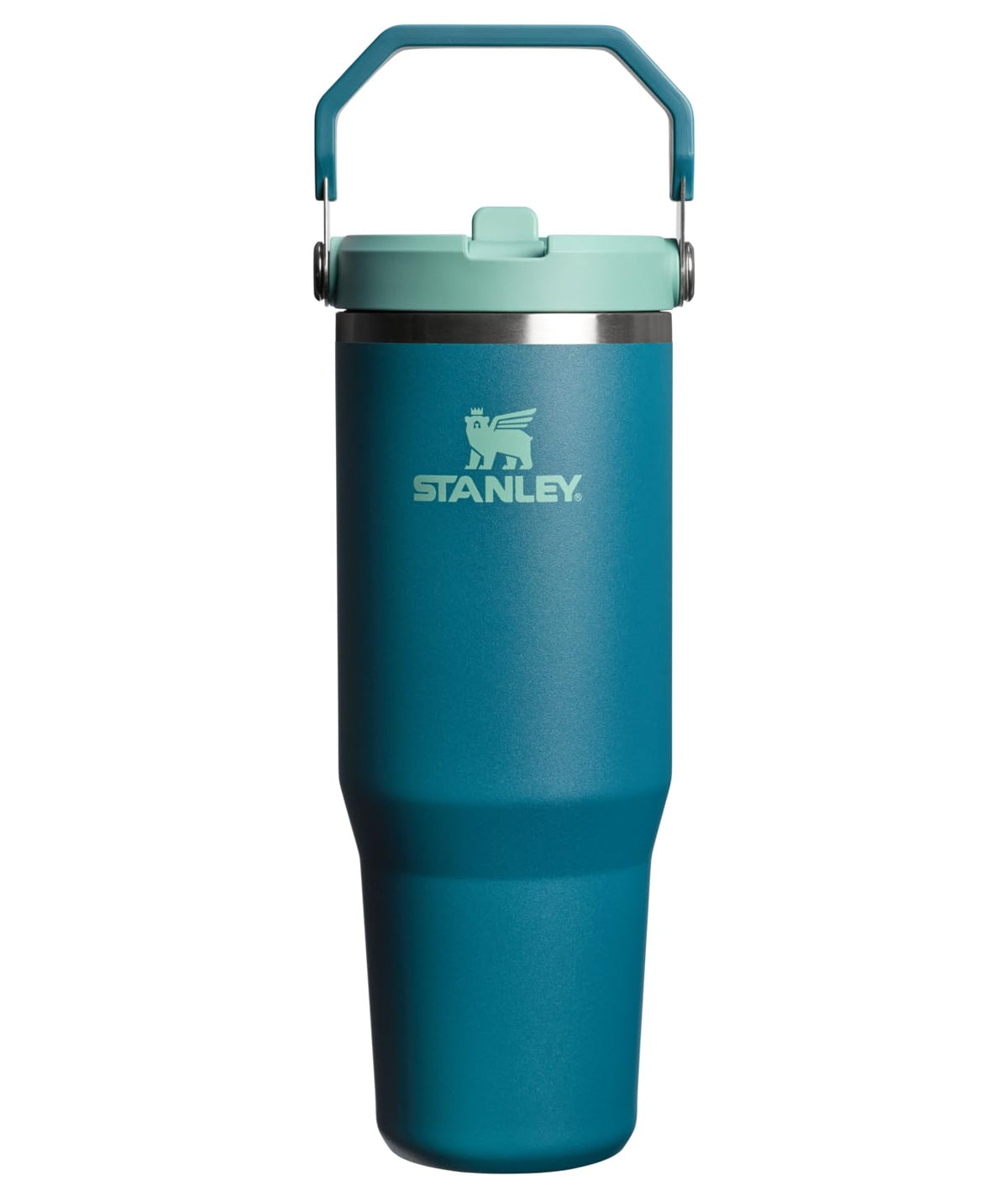 Stanley IceFlow 2.0 Flip Straw Tumbler, 20 oz, Coastal Teal
