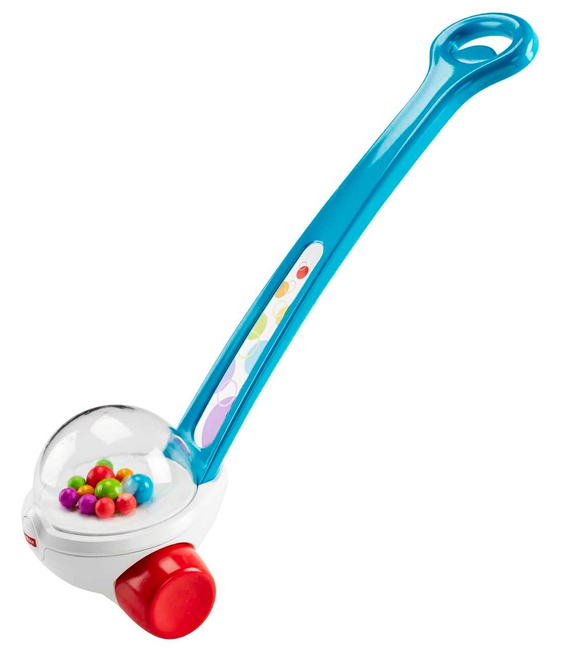 Fisher-Price Corn Popper Push-Along Toy, Blue