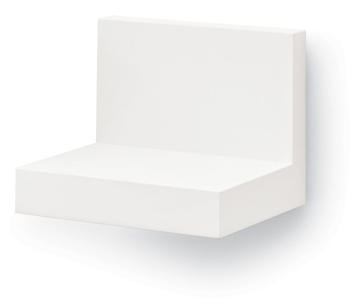 Command Display Floating Wall Shelves, Quartz, 2 Ledges
