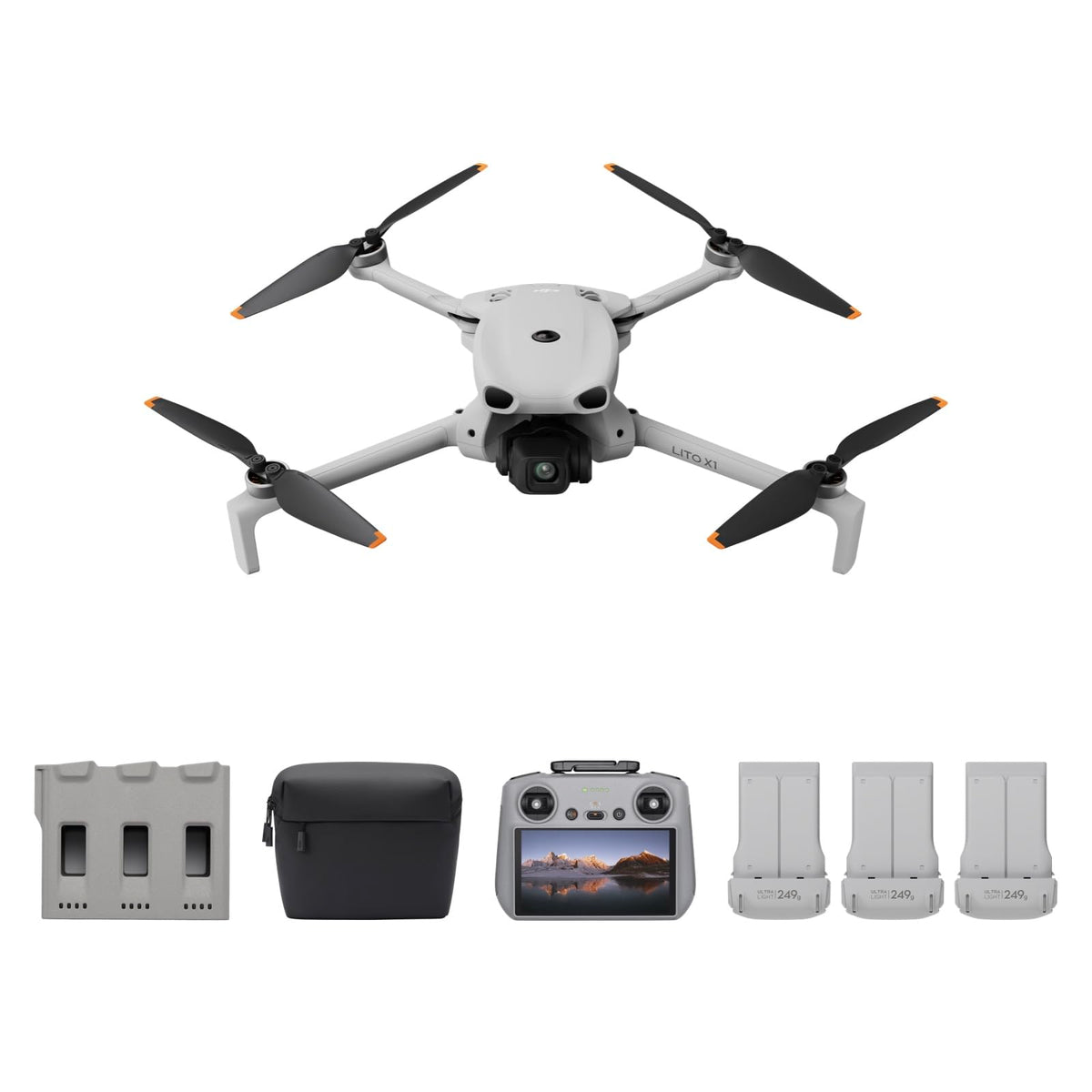 DJI Lito X1 Fly More Combo with DJI RC 2