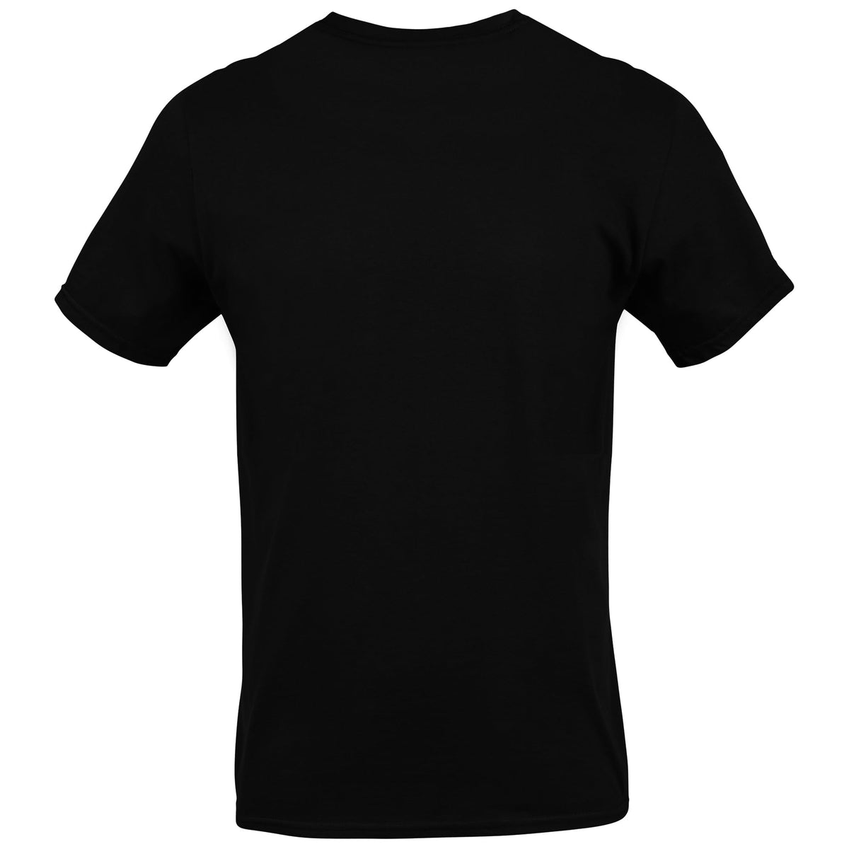 Gildan Men's Cotton Crew T-Shirts G1100, Black, Large, 6-Pack