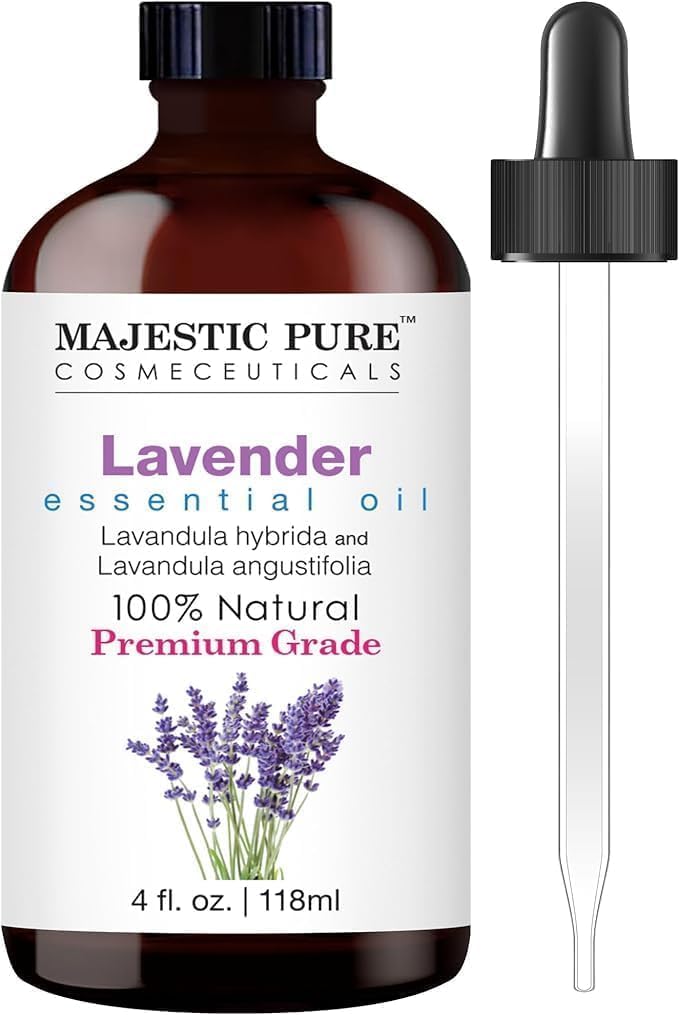 Majestic Pure Lavender Essential Oil, 118 ml