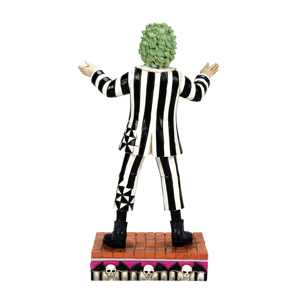 Enesco Beetlejuice by Jim Shore Standing Pose Figurine, 7.01 Inch