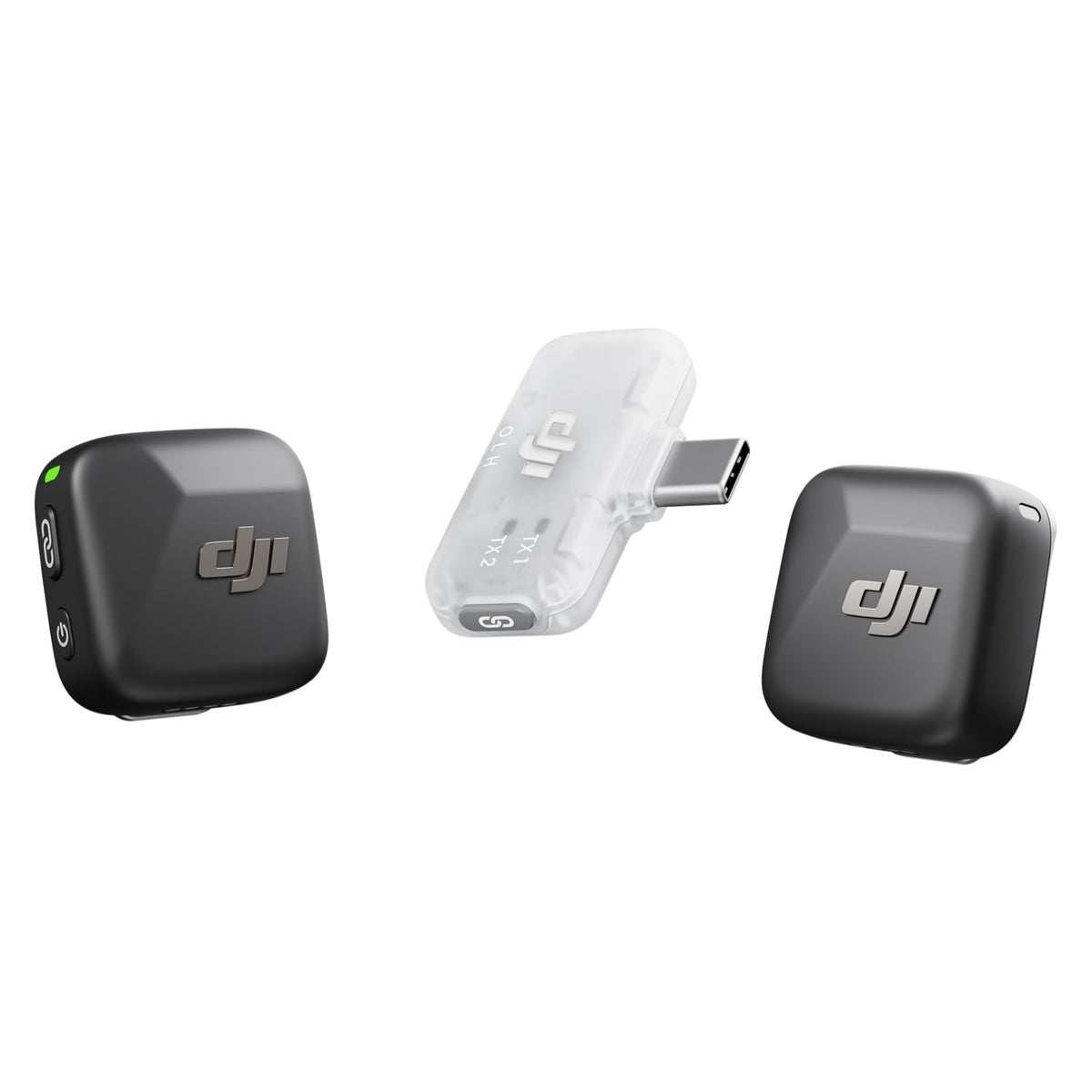 DJI Mic Mini Wireless Microphone, 2 TX + 1 Mobile RX