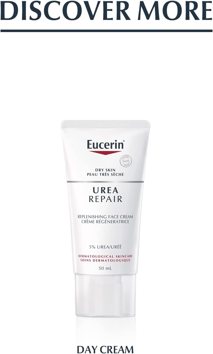 Eucerin Urea Repair Night Face Cream, 5% Urea, 50mL