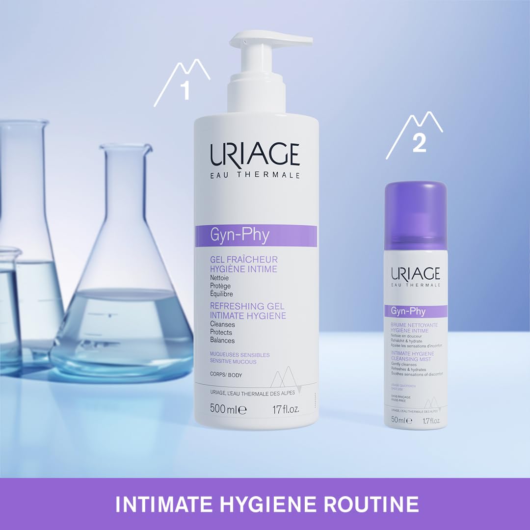 Uriage Gyn-Phy Refreshing Intimate Gel, 500ml