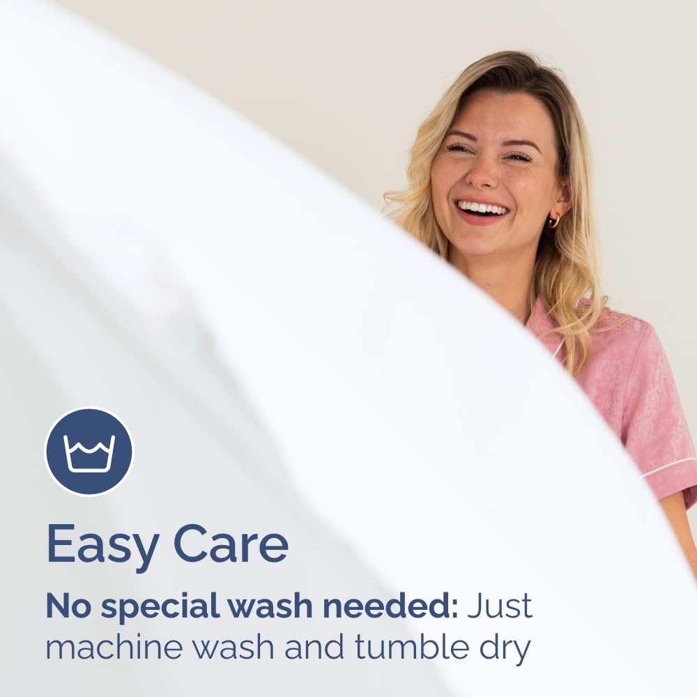 CGK Unlimited Deep Pocket Fitted Sheet, Full, White