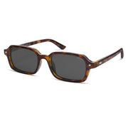 SOJOS SJ2610 Rectangle Polarized Sunglasses, Brown Tortoise/Grey