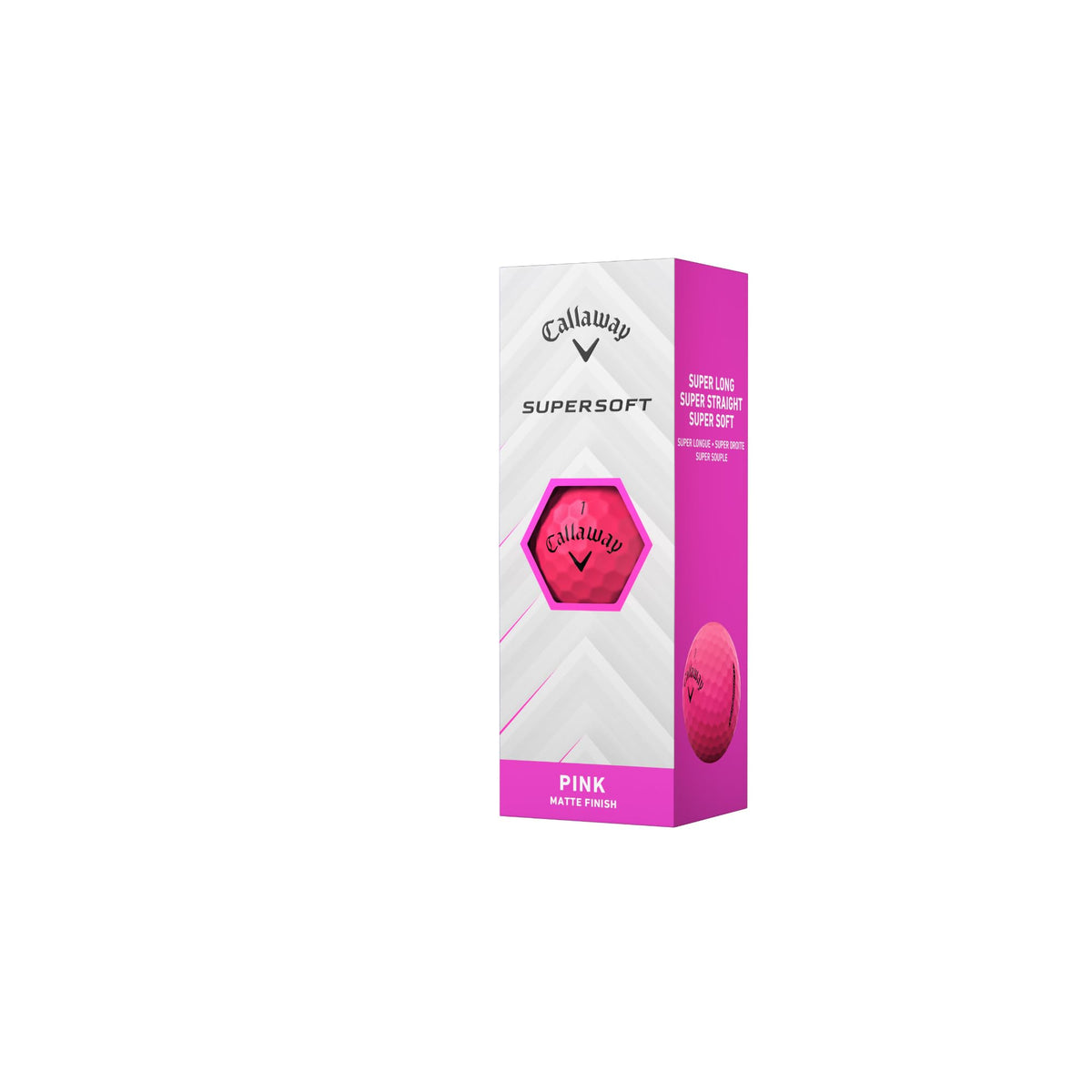 Callaway Supersoft Golf Balls, 2025, Pink