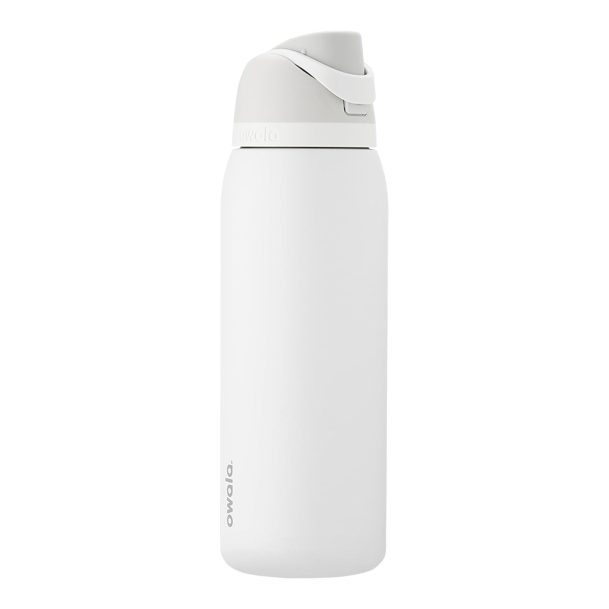 Owala FreeSip Stainless Steel Water Bottle, 40 oz, Shy Marshmallow